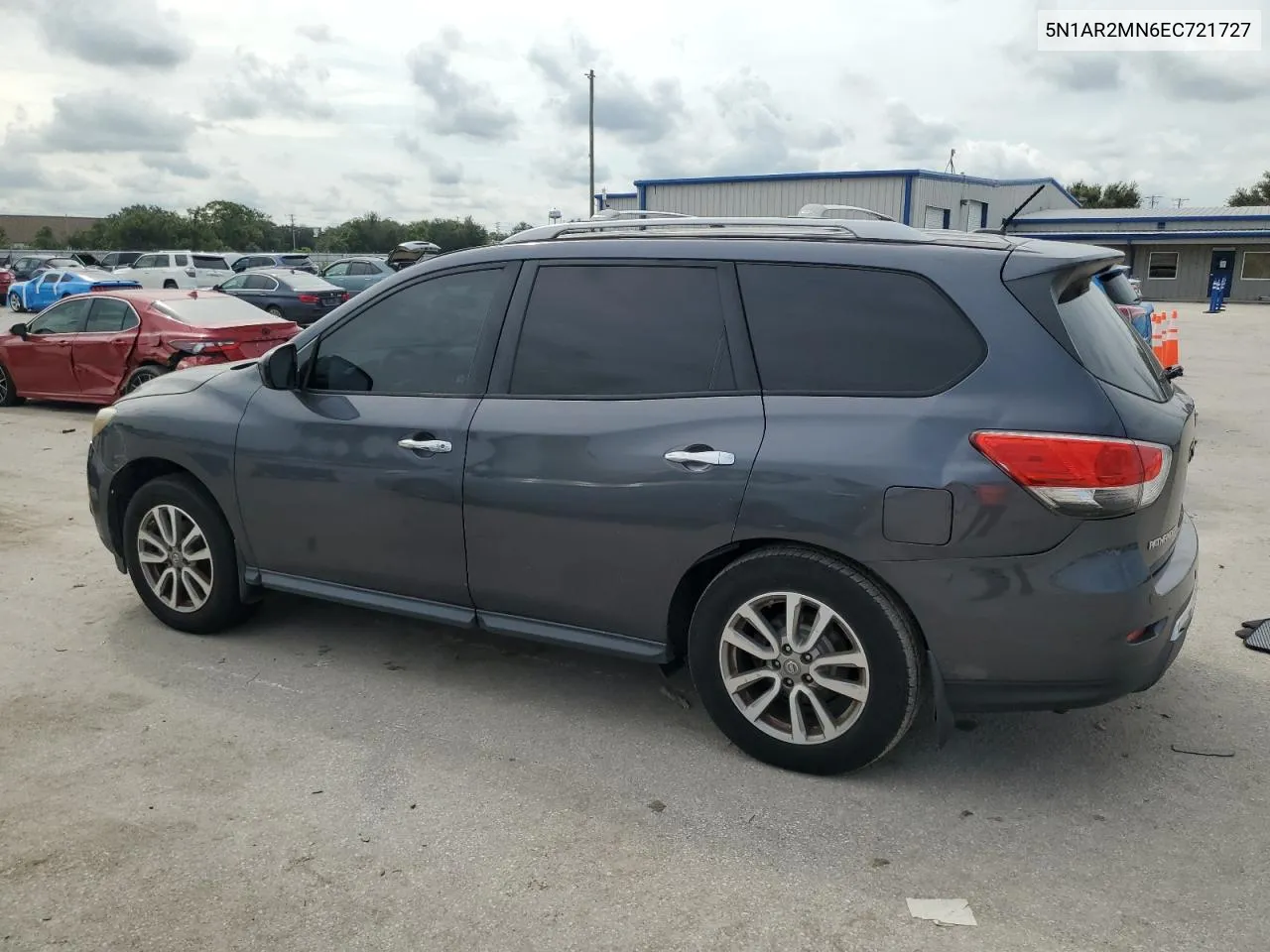 2014 Nissan Pathfinder S VIN: 5N1AR2MN6EC721727 Lot: 71624194