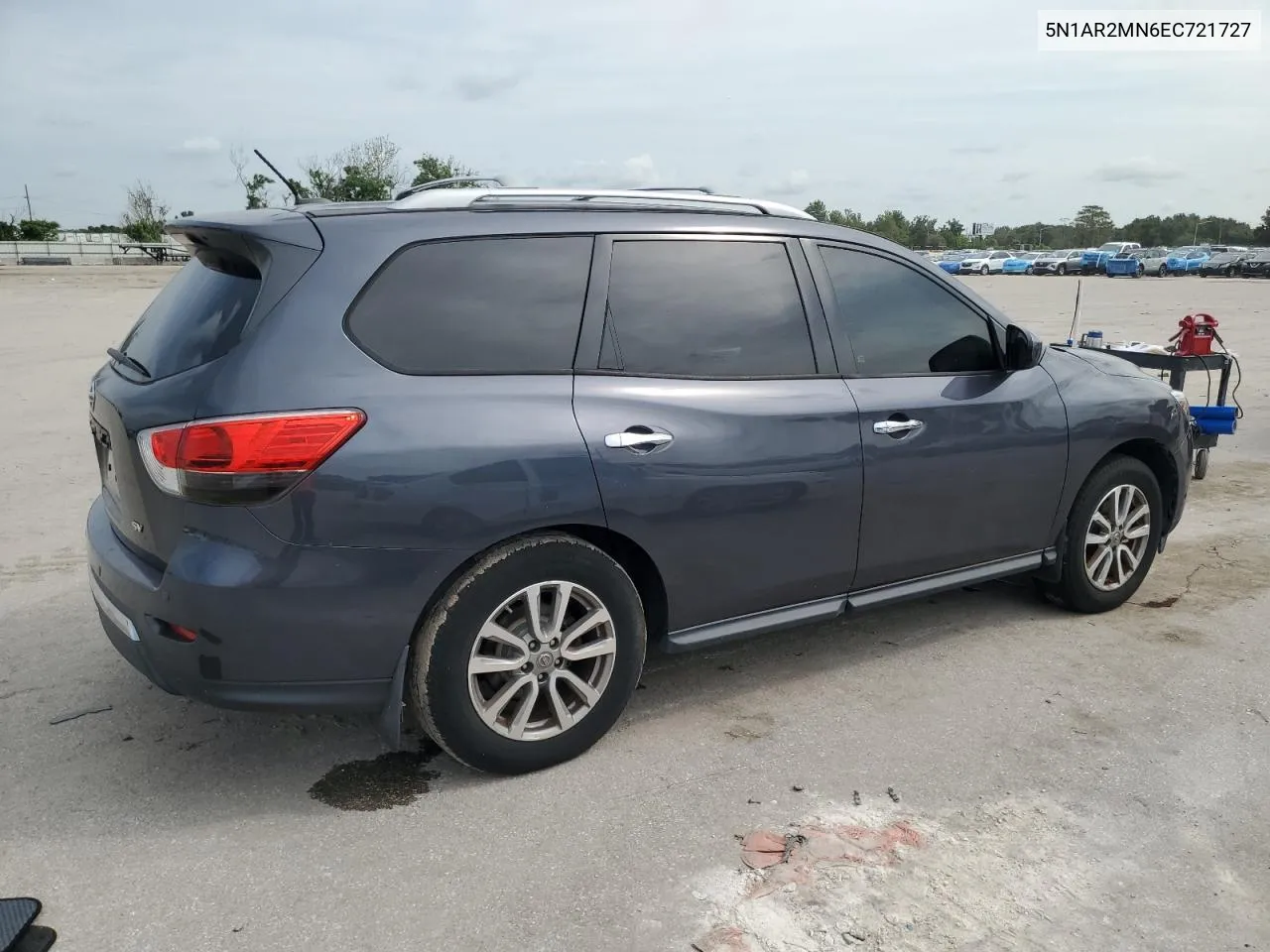 2014 Nissan Pathfinder S VIN: 5N1AR2MN6EC721727 Lot: 71624194