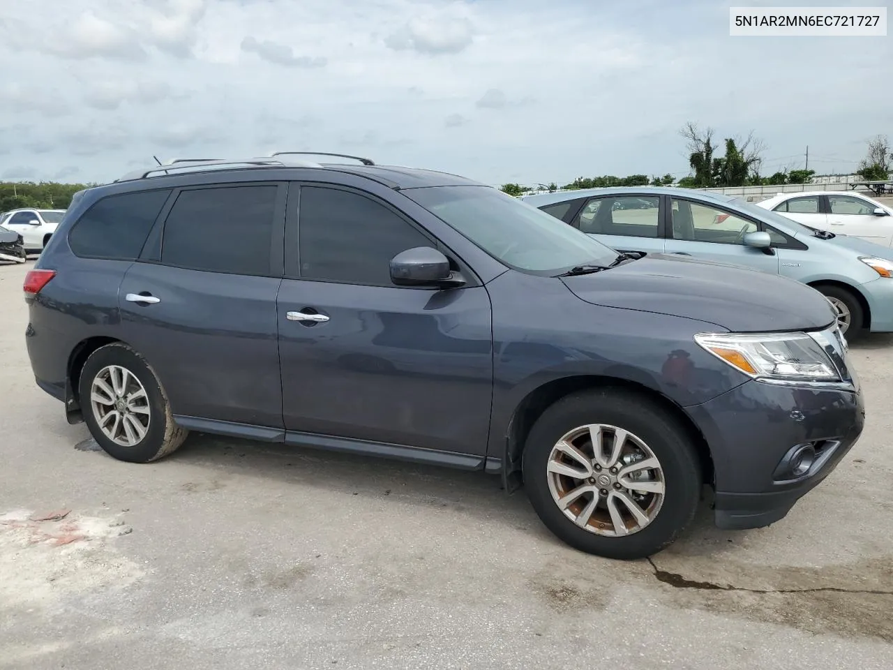 2014 Nissan Pathfinder S VIN: 5N1AR2MN6EC721727 Lot: 71624194