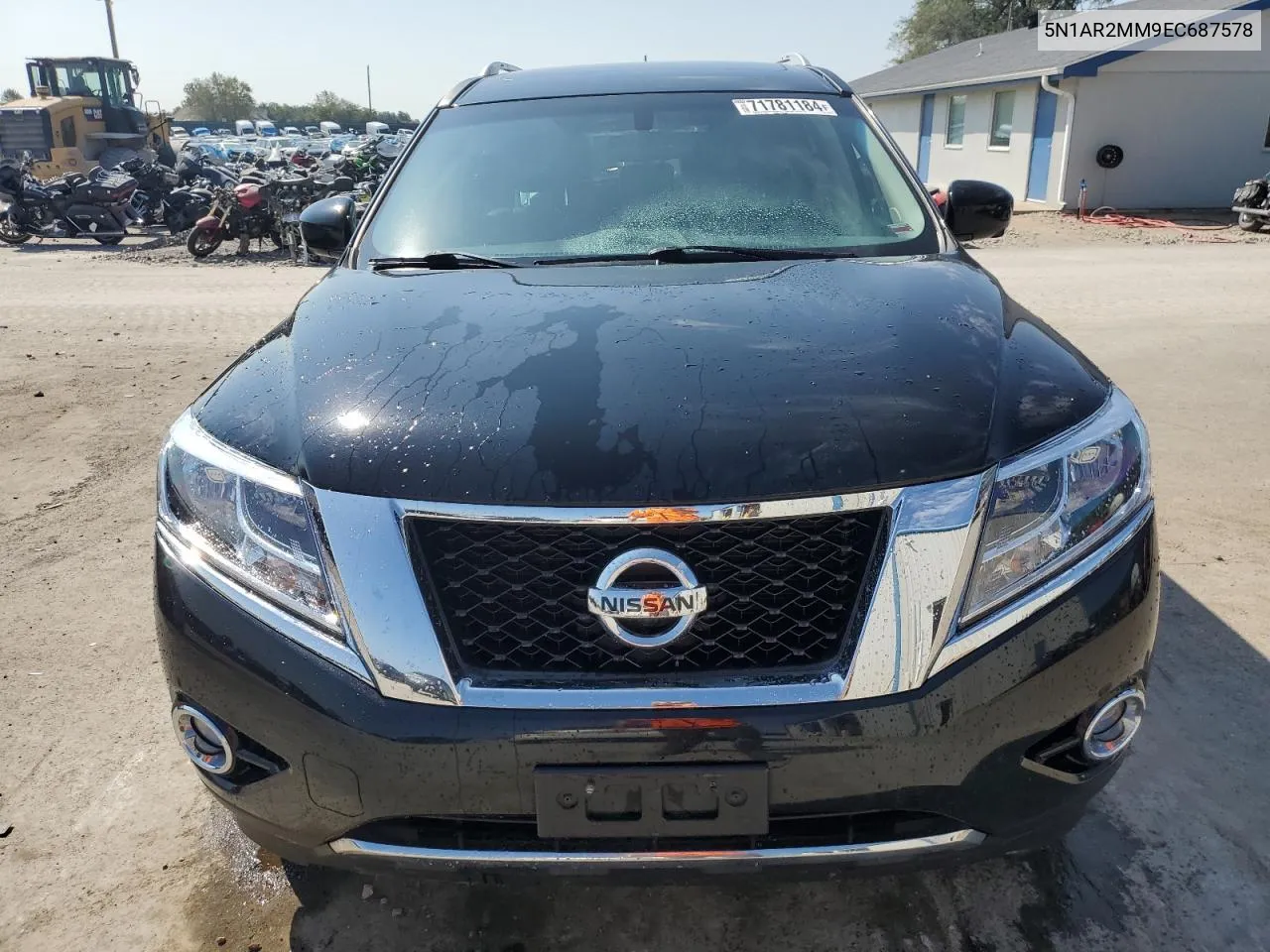 2014 Nissan Pathfinder S VIN: 5N1AR2MM9EC687578 Lot: 71781184