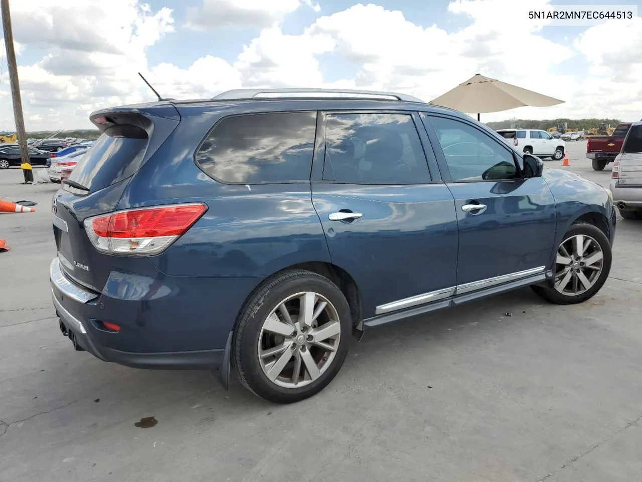 2014 Nissan Pathfinder S VIN: 5N1AR2MN7EC644513 Lot: 72136534