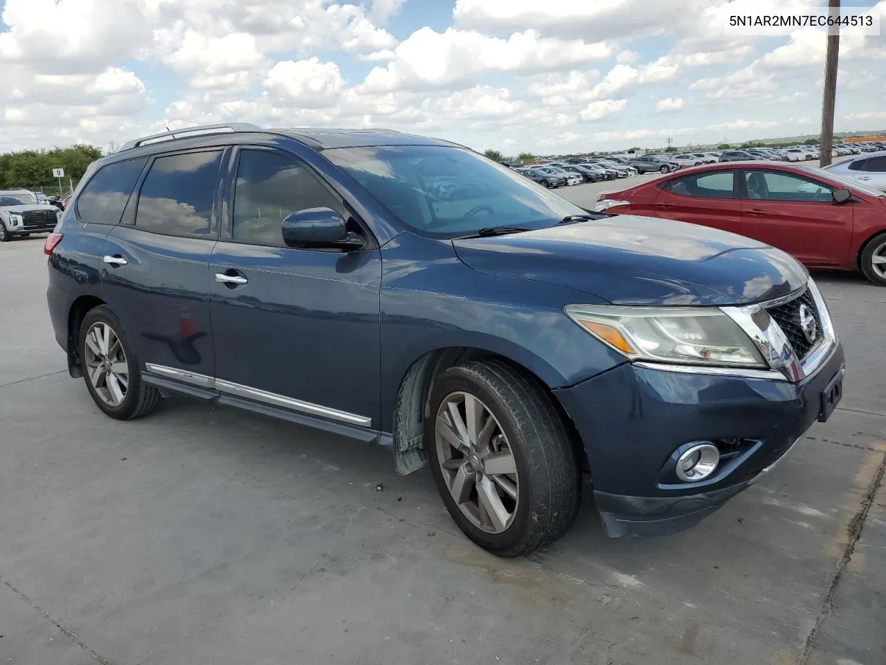 2014 Nissan Pathfinder S VIN: 5N1AR2MN7EC644513 Lot: 72136534