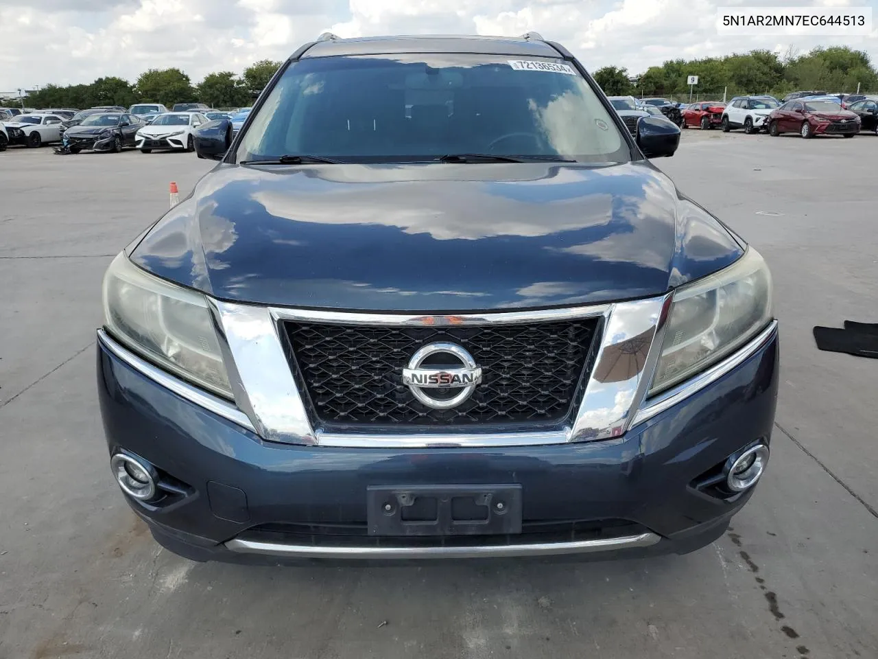 2014 Nissan Pathfinder S VIN: 5N1AR2MN7EC644513 Lot: 72136534