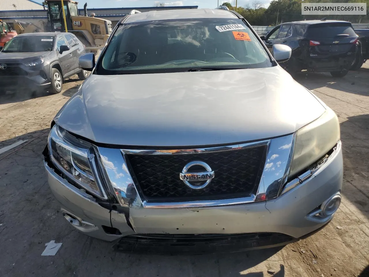 5N1AR2MN1EC669116 2014 Nissan Pathfinder S