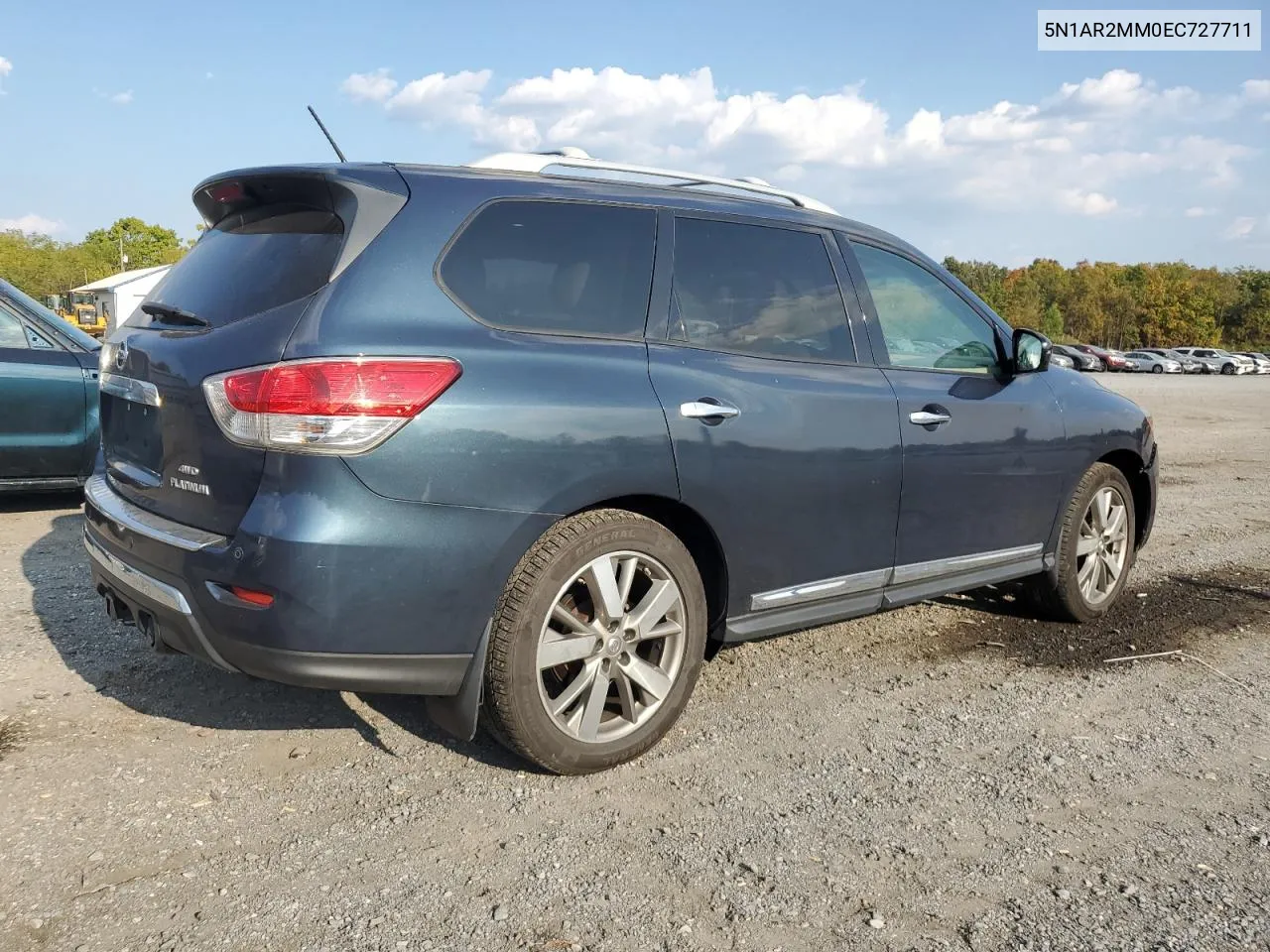 2014 Nissan Pathfinder S VIN: 5N1AR2MM0EC727711 Lot: 72617684