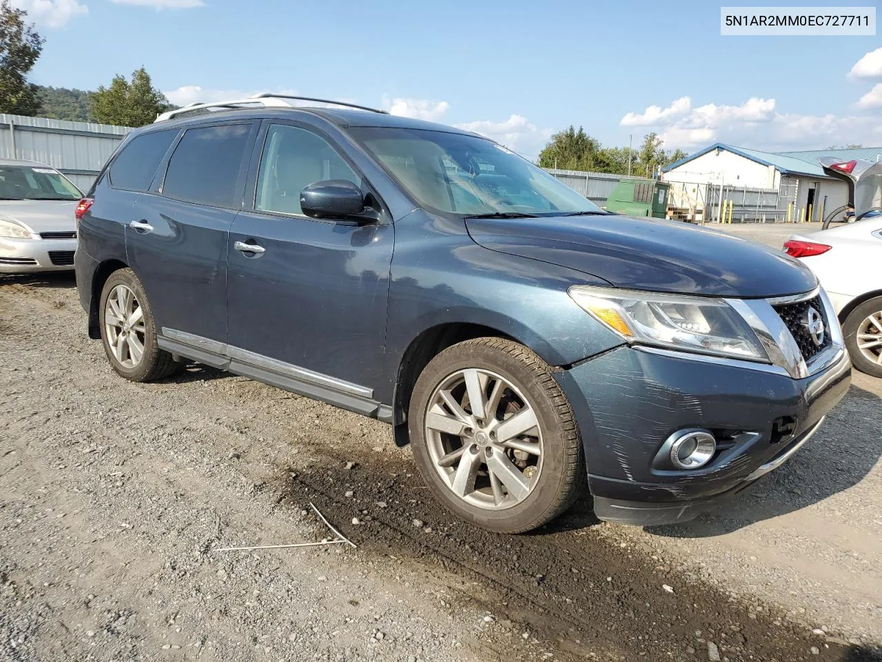 2014 Nissan Pathfinder S VIN: 5N1AR2MM0EC727711 Lot: 72617684