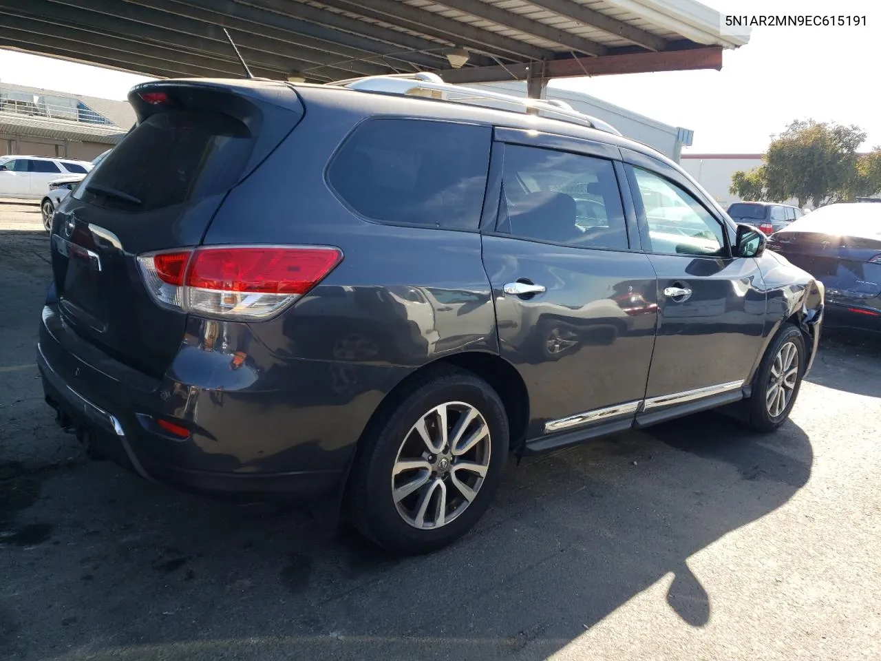 2014 Nissan Pathfinder S VIN: 5N1AR2MN9EC615191 Lot: 72650004