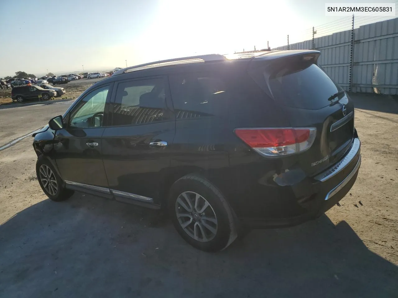 5N1AR2MM3EC605831 2014 Nissan Pathfinder S