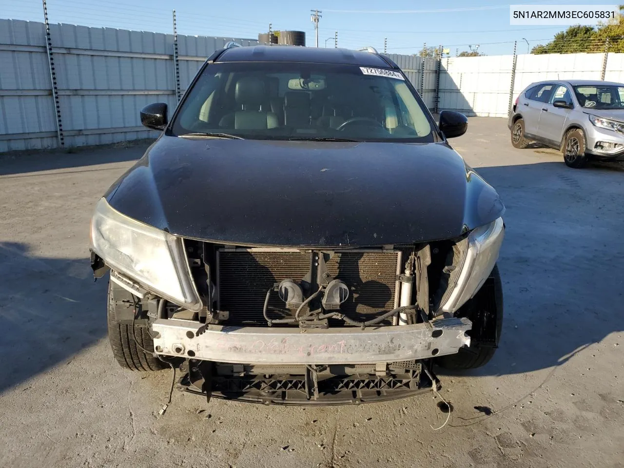 5N1AR2MM3EC605831 2014 Nissan Pathfinder S