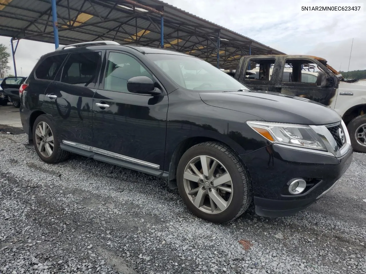 2014 Nissan Pathfinder S VIN: 5N1AR2MN0EC623437 Lot: 72889194