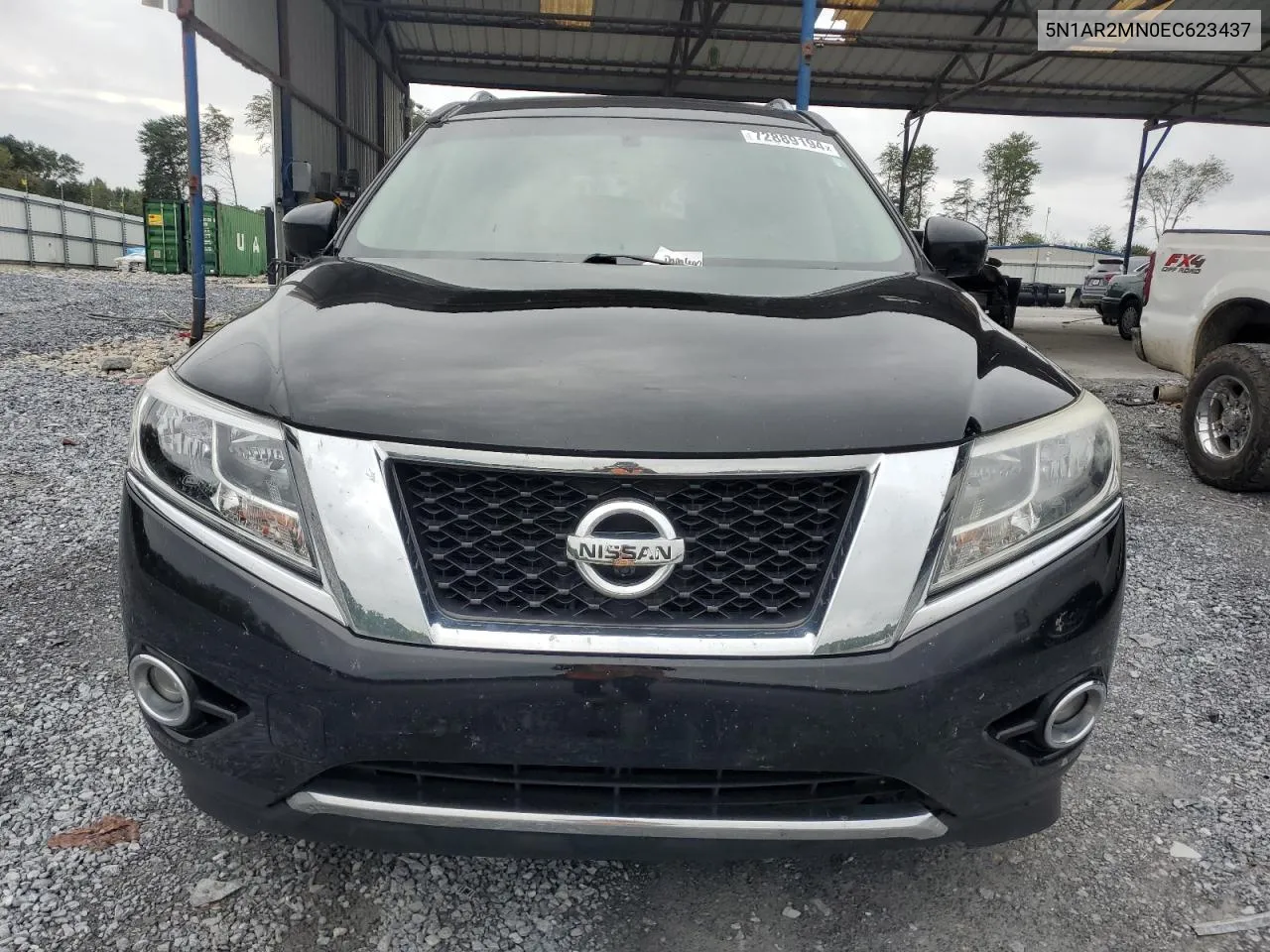 2014 Nissan Pathfinder S VIN: 5N1AR2MN0EC623437 Lot: 72889194