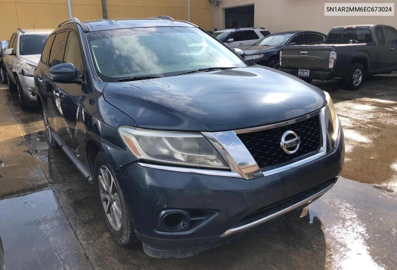 5N1AR2MM6EC673024 2014 Nissan Pathfinder S