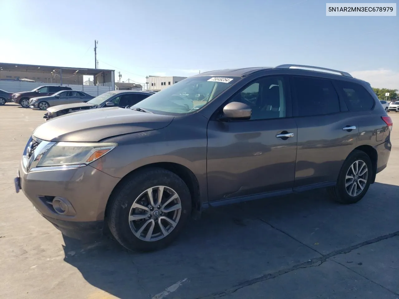 2014 Nissan Pathfinder S VIN: 5N1AR2MN3EC678979 Lot: 73049254