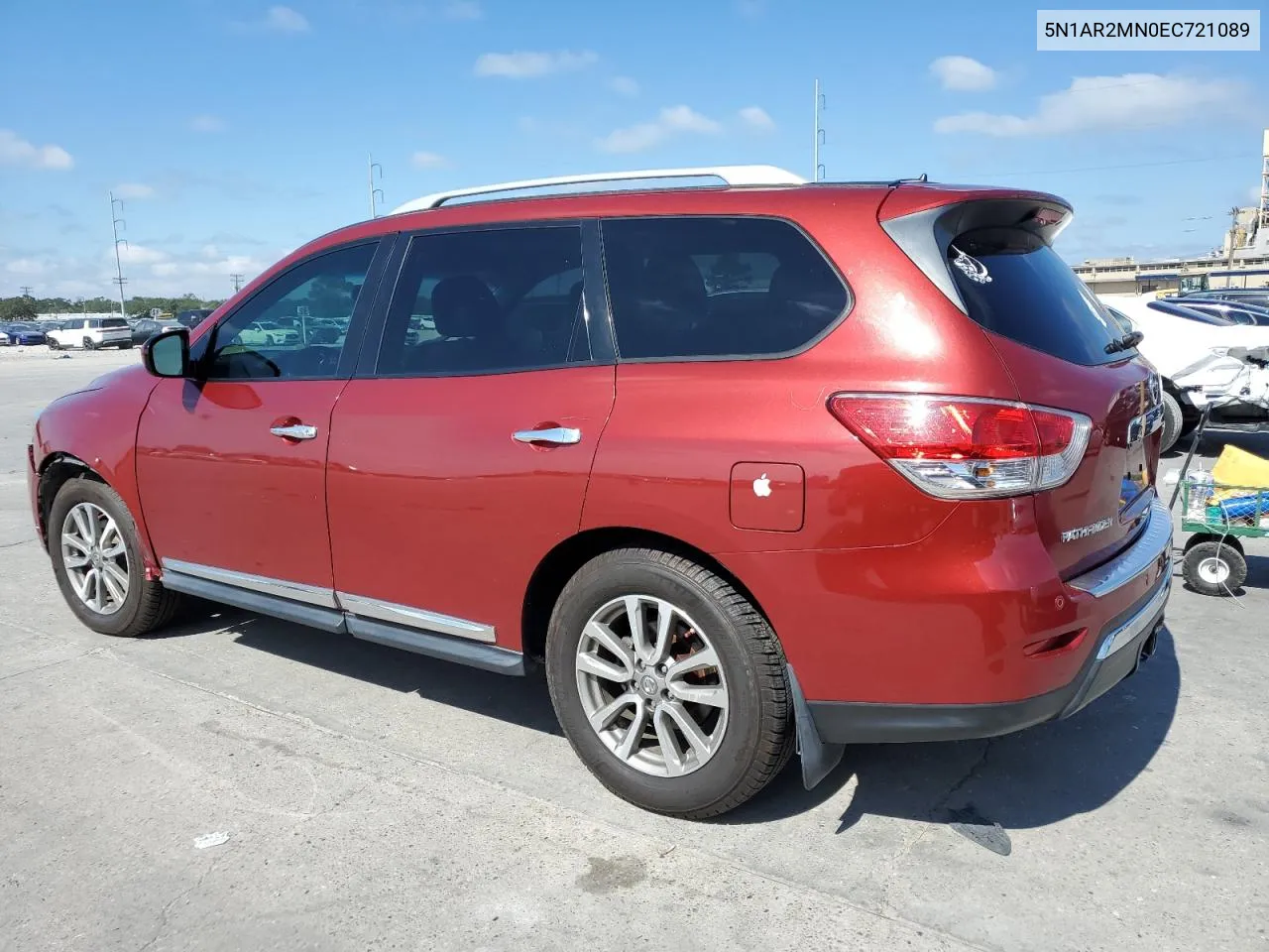 2014 Nissan Pathfinder S VIN: 5N1AR2MN0EC721089 Lot: 73111264