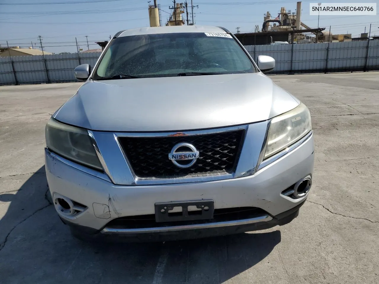 2014 Nissan Pathfinder S VIN: 5N1AR2MN5EC640766 Lot: 73160794