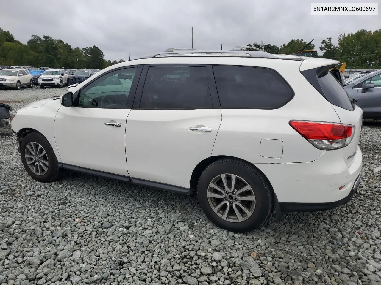 2014 Nissan Pathfinder S VIN: 5N1AR2MNXEC600697 Lot: 73212974