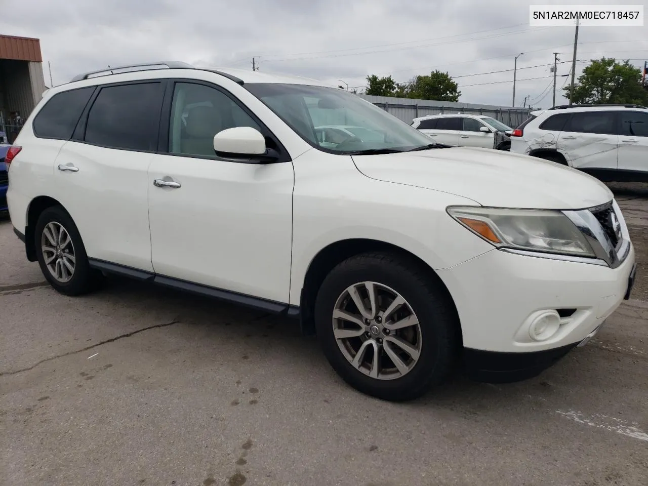 2014 Nissan Pathfinder S VIN: 5N1AR2MM0EC718457 Lot: 73362174