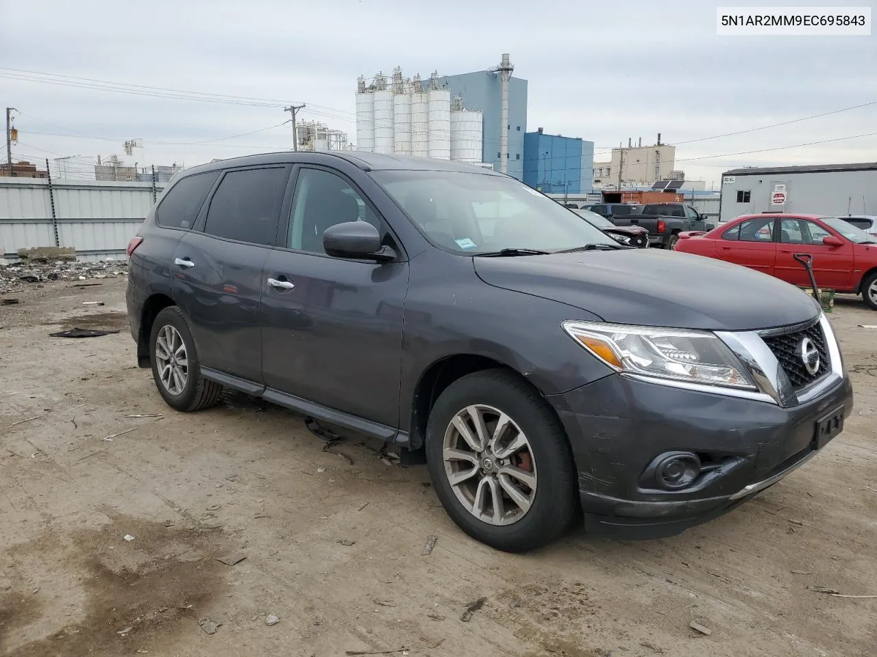 2014 Nissan Pathfinder S VIN: 5N1AR2MM9EC695843 Lot: 73473924