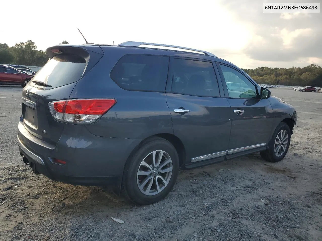 2014 Nissan Pathfinder S VIN: 5N1AR2MN3EC635498 Lot: 73491174