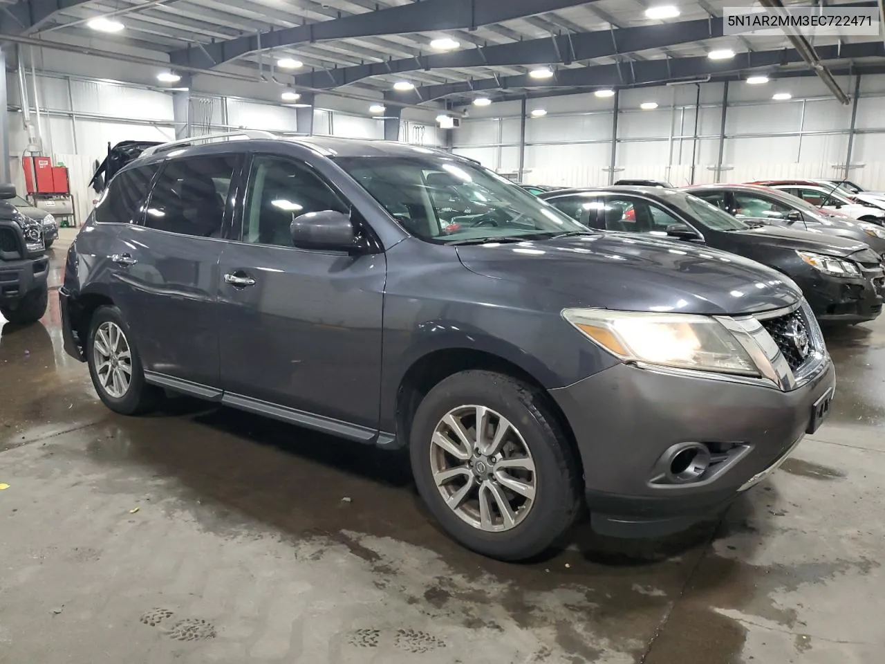 2014 Nissan Pathfinder S VIN: 5N1AR2MM3EC722471 Lot: 73663734