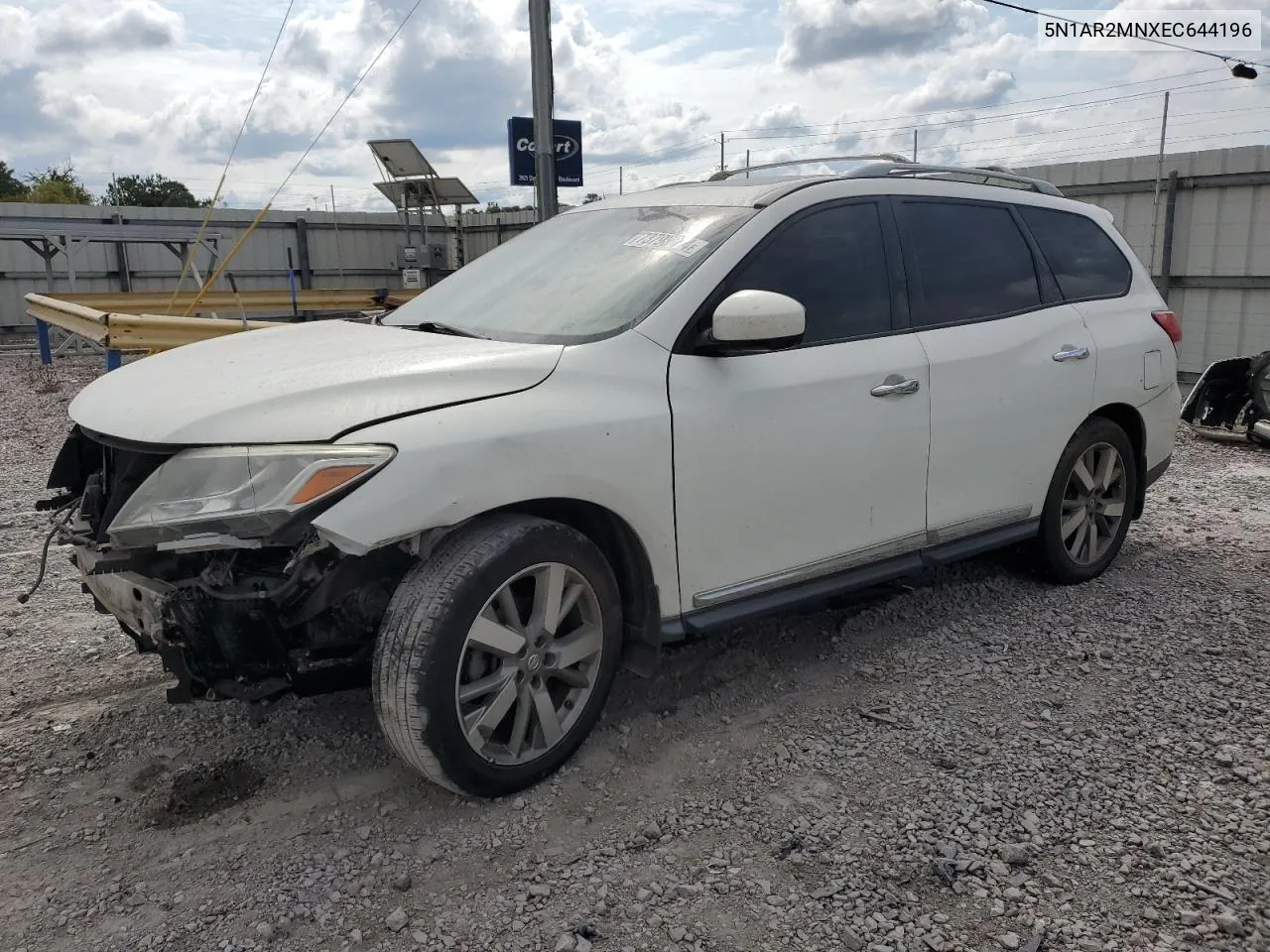 2014 Nissan Pathfinder S VIN: 5N1AR2MNXEC644196 Lot: 73798274