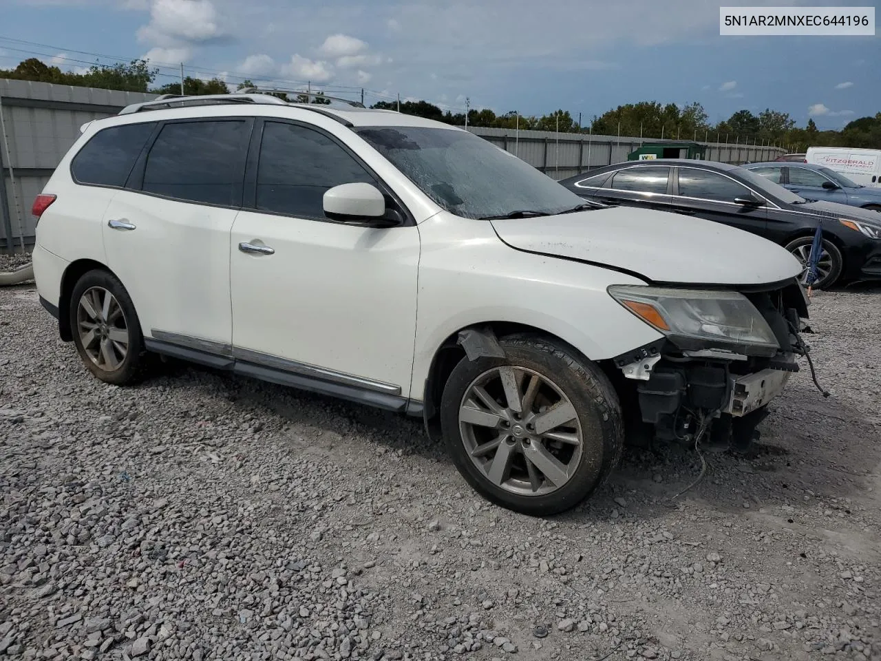 2014 Nissan Pathfinder S VIN: 5N1AR2MNXEC644196 Lot: 73798274