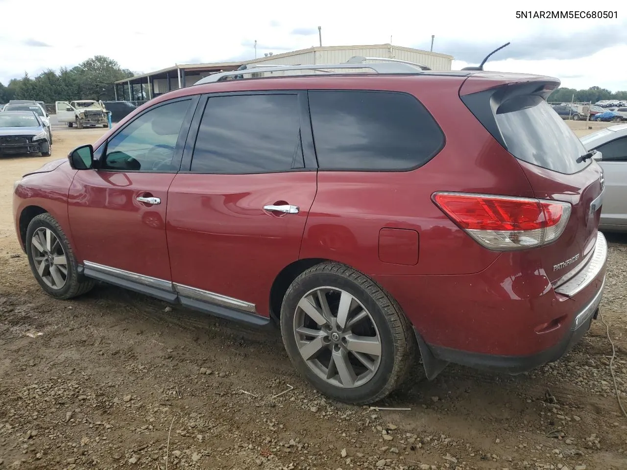 2014 Nissan Pathfinder S VIN: 5N1AR2MM5EC680501 Lot: 74039204