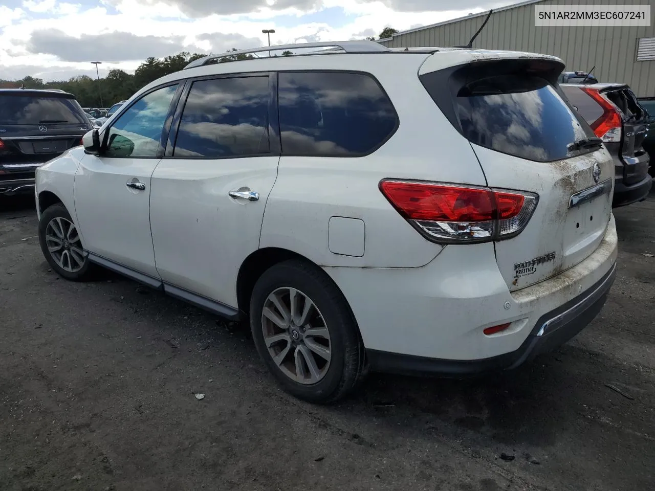 2014 Nissan Pathfinder S VIN: 5N1AR2MM3EC607241 Lot: 74056164