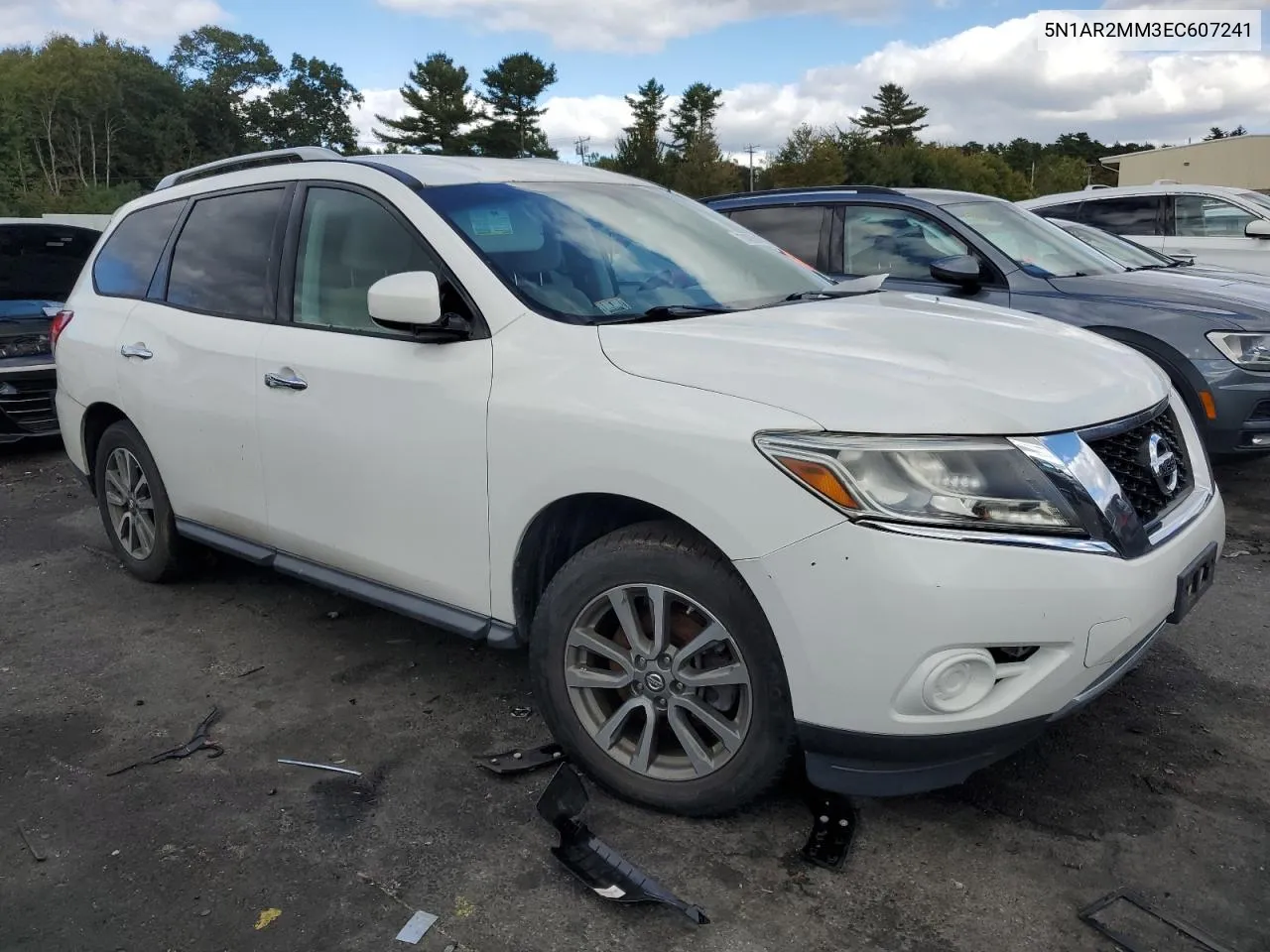 2014 Nissan Pathfinder S VIN: 5N1AR2MM3EC607241 Lot: 74056164