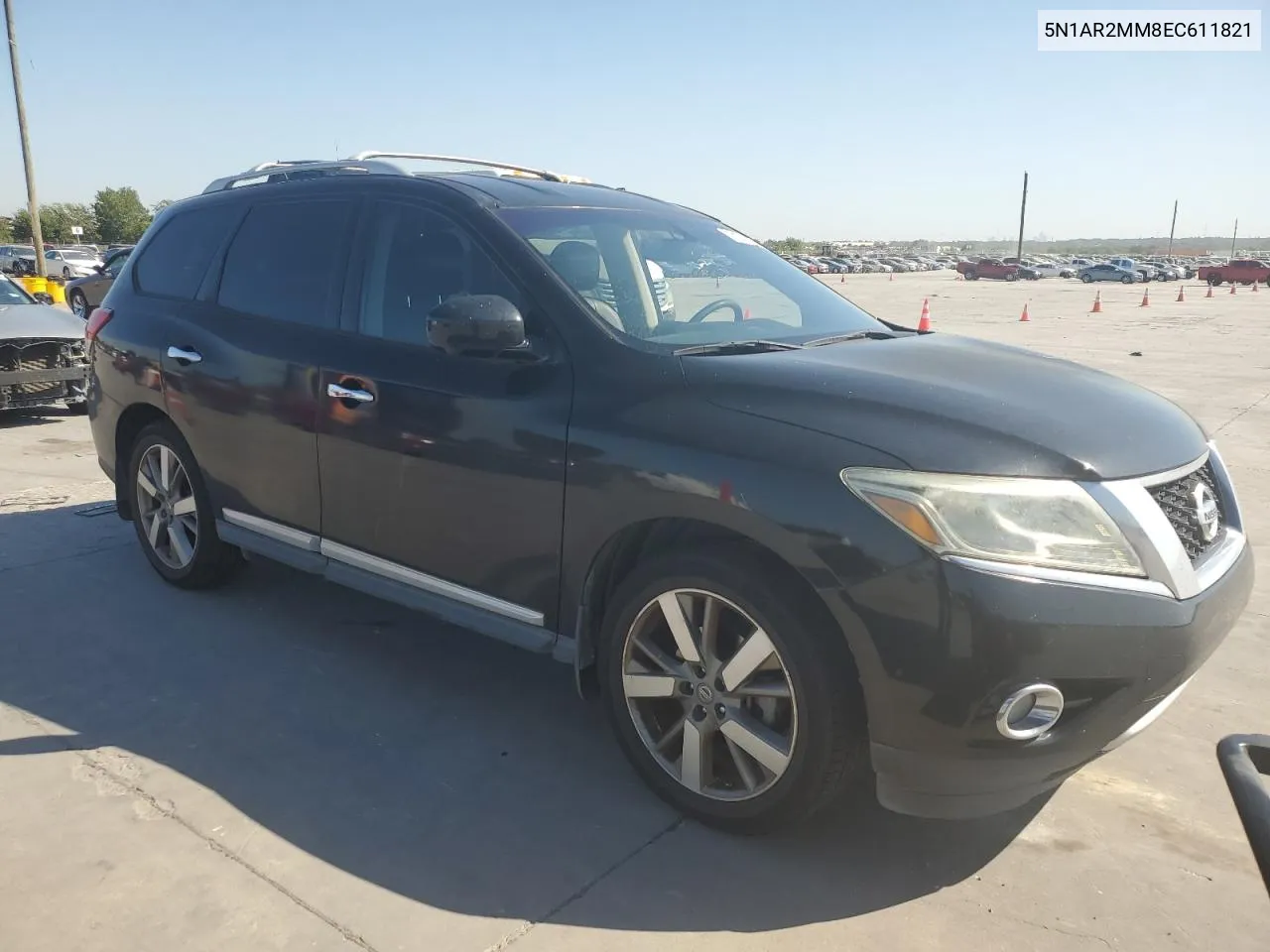 2014 Nissan Pathfinder S VIN: 5N1AR2MM8EC611821 Lot: 74222524