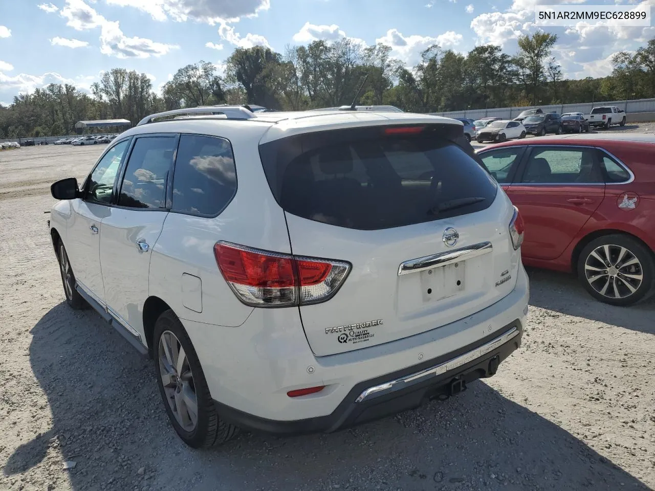 2014 Nissan Pathfinder S VIN: 5N1AR2MM9EC628899 Lot: 74252334