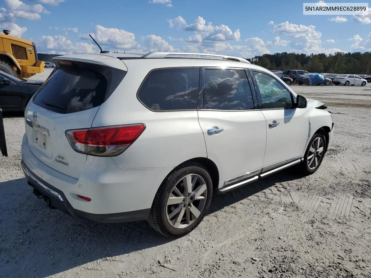 2014 Nissan Pathfinder S VIN: 5N1AR2MM9EC628899 Lot: 74252334