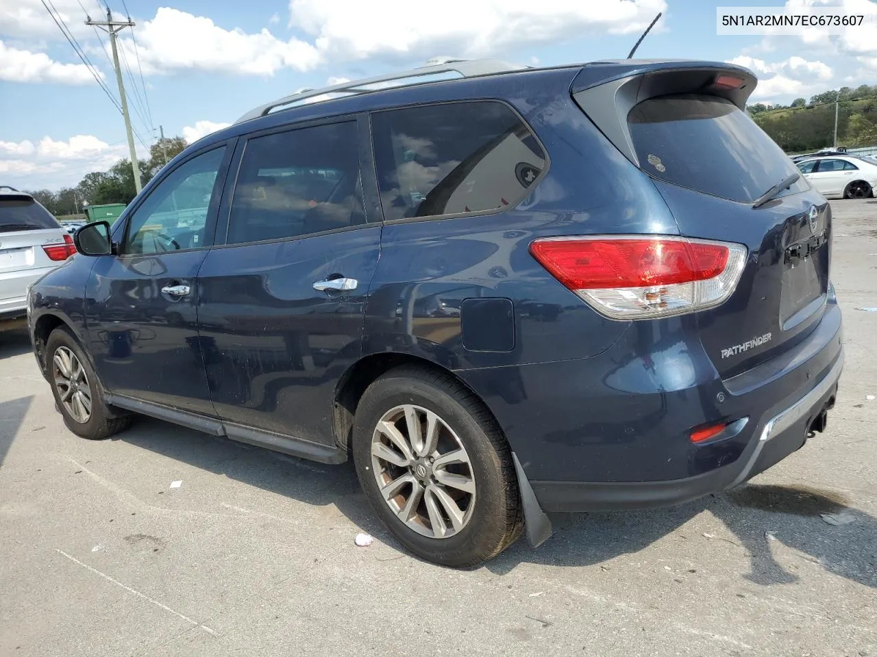 2014 Nissan Pathfinder S VIN: 5N1AR2MN7EC673607 Lot: 74625984