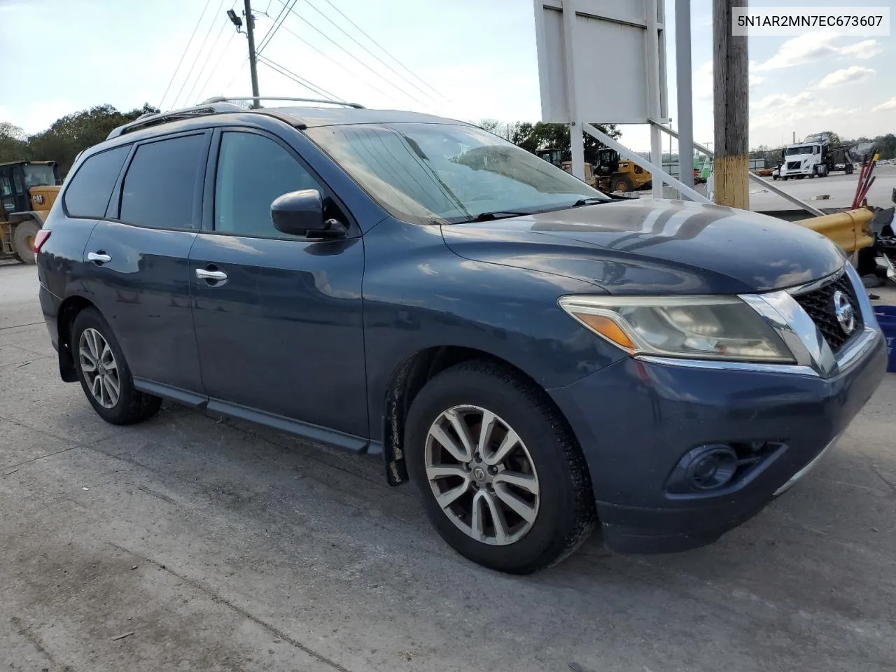 2014 Nissan Pathfinder S VIN: 5N1AR2MN7EC673607 Lot: 74625984