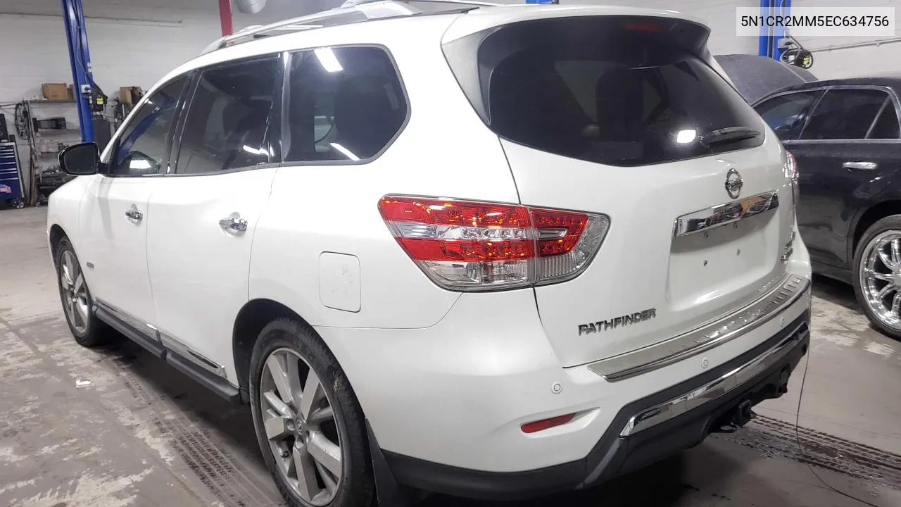 5N1CR2MM5EC634756 2014 Nissan Pathfinder Sv Hybrid