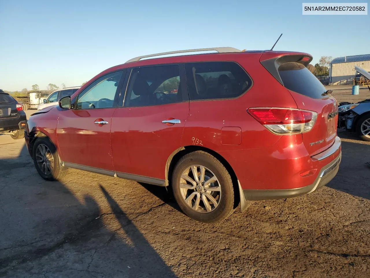 2014 Nissan Pathfinder S VIN: 5N1AR2MM2EC720582 Lot: 74680784