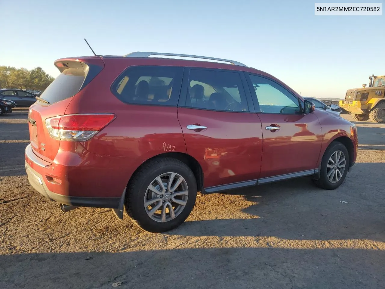 2014 Nissan Pathfinder S VIN: 5N1AR2MM2EC720582 Lot: 74680784