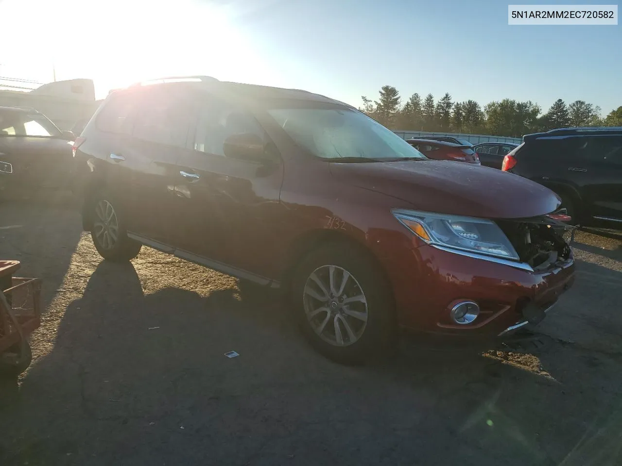 2014 Nissan Pathfinder S VIN: 5N1AR2MM2EC720582 Lot: 74680784