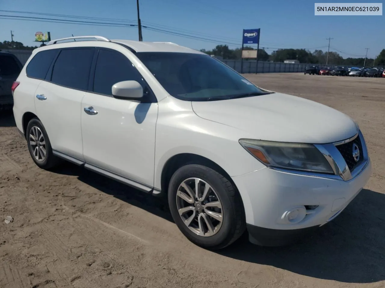 2014 Nissan Pathfinder S VIN: 5N1AR2MN0EC621039 Lot: 74706274