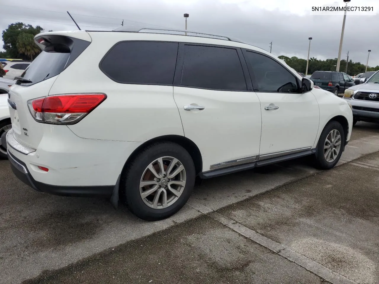 2014 Nissan Pathfinder S VIN: 5N1AR2MM0EC713291 Lot: 74892494