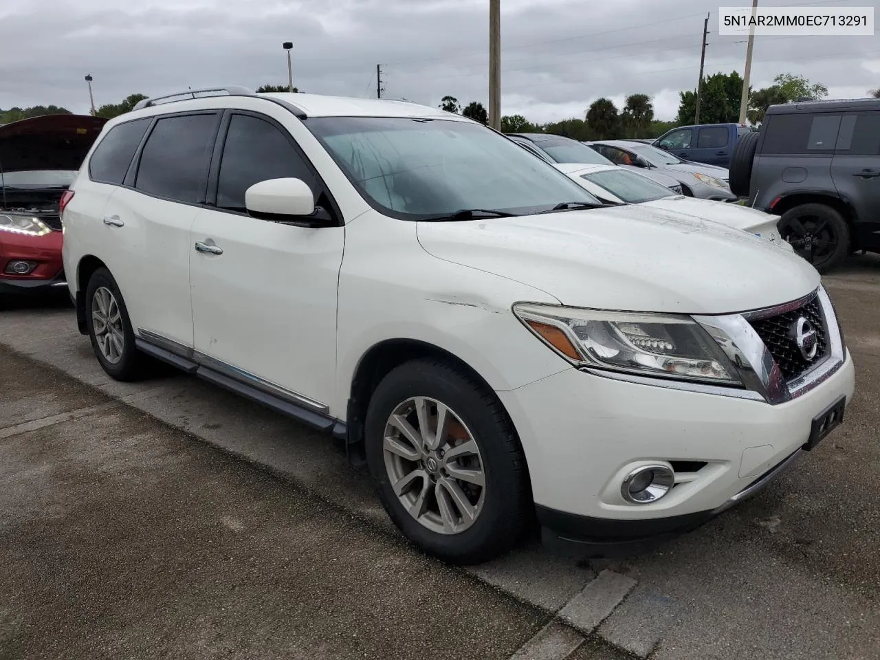 2014 Nissan Pathfinder S VIN: 5N1AR2MM0EC713291 Lot: 74892494