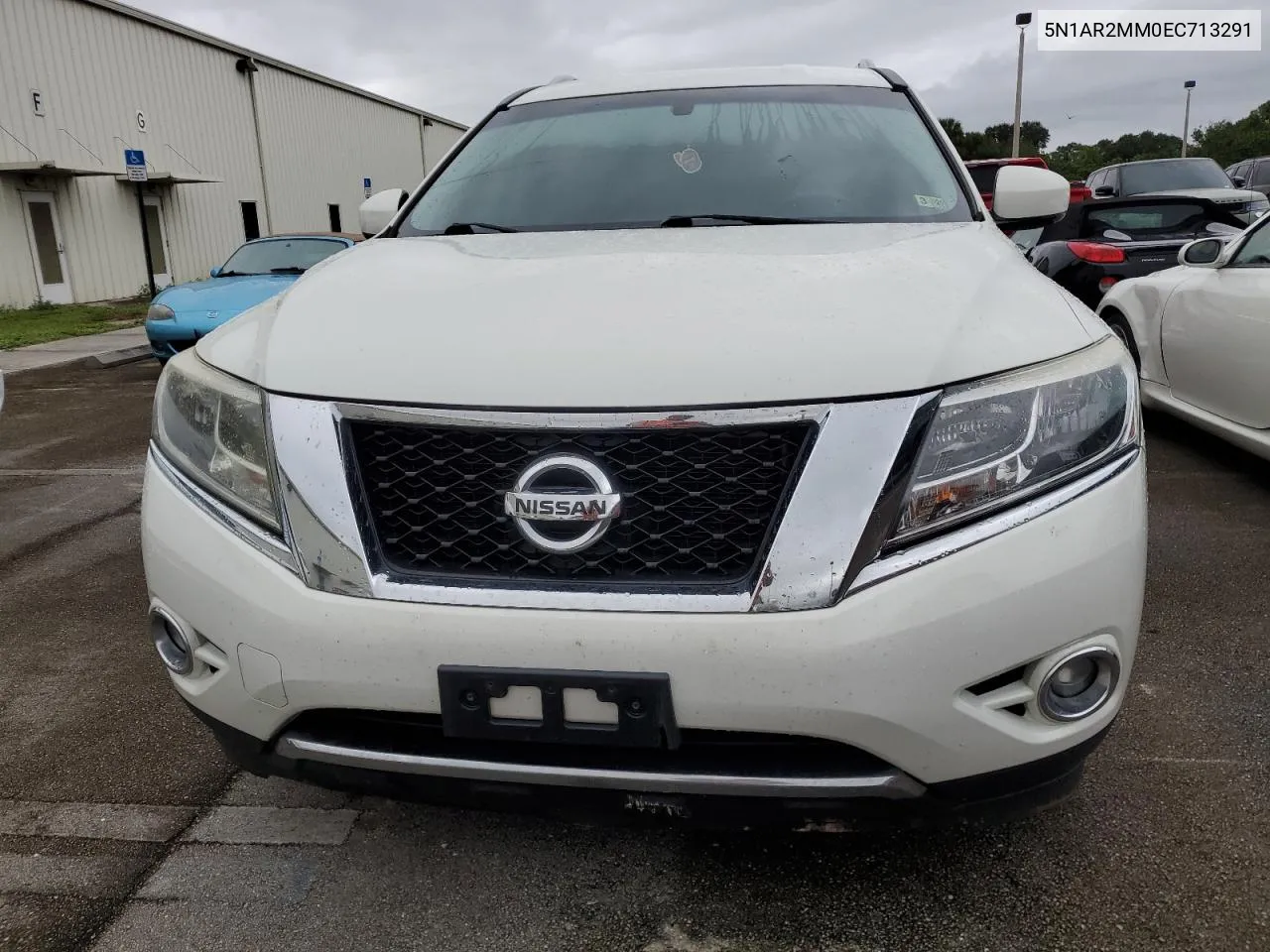 2014 Nissan Pathfinder S VIN: 5N1AR2MM0EC713291 Lot: 74892494