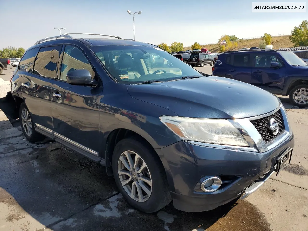 2014 Nissan Pathfinder S VIN: 5N1AR2MM2EC628470 Lot: 74955464