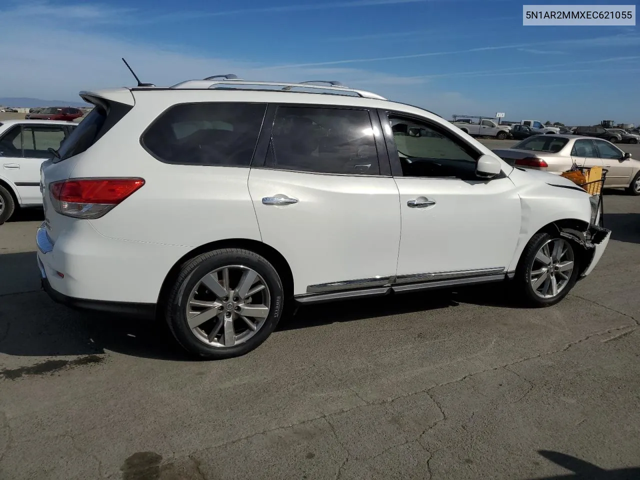 2014 Nissan Pathfinder S VIN: 5N1AR2MMXEC621055 Lot: 74998424