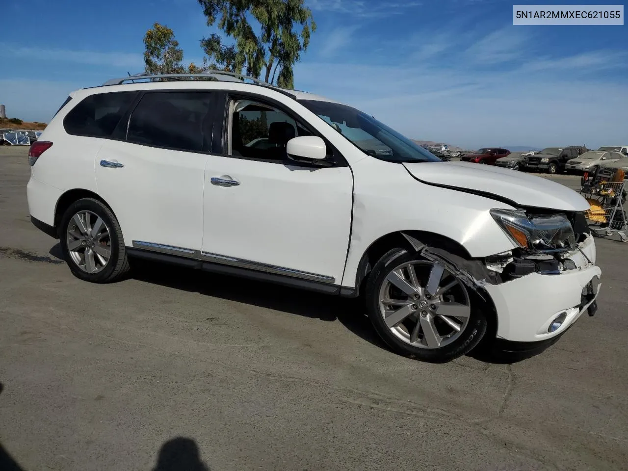 2014 Nissan Pathfinder S VIN: 5N1AR2MMXEC621055 Lot: 74998424