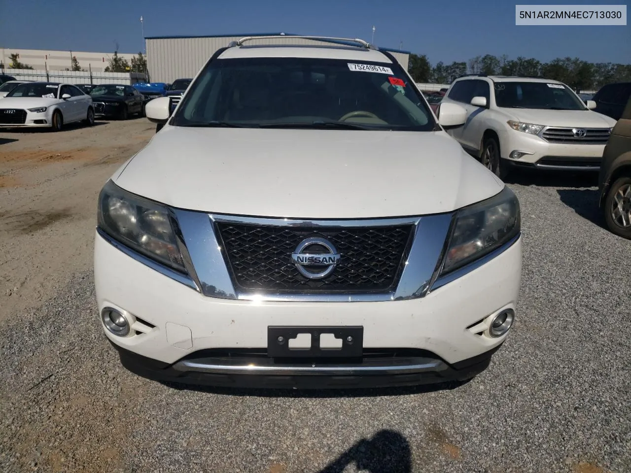 2014 Nissan Pathfinder S VIN: 5N1AR2MN4EC713030 Lot: 75249614