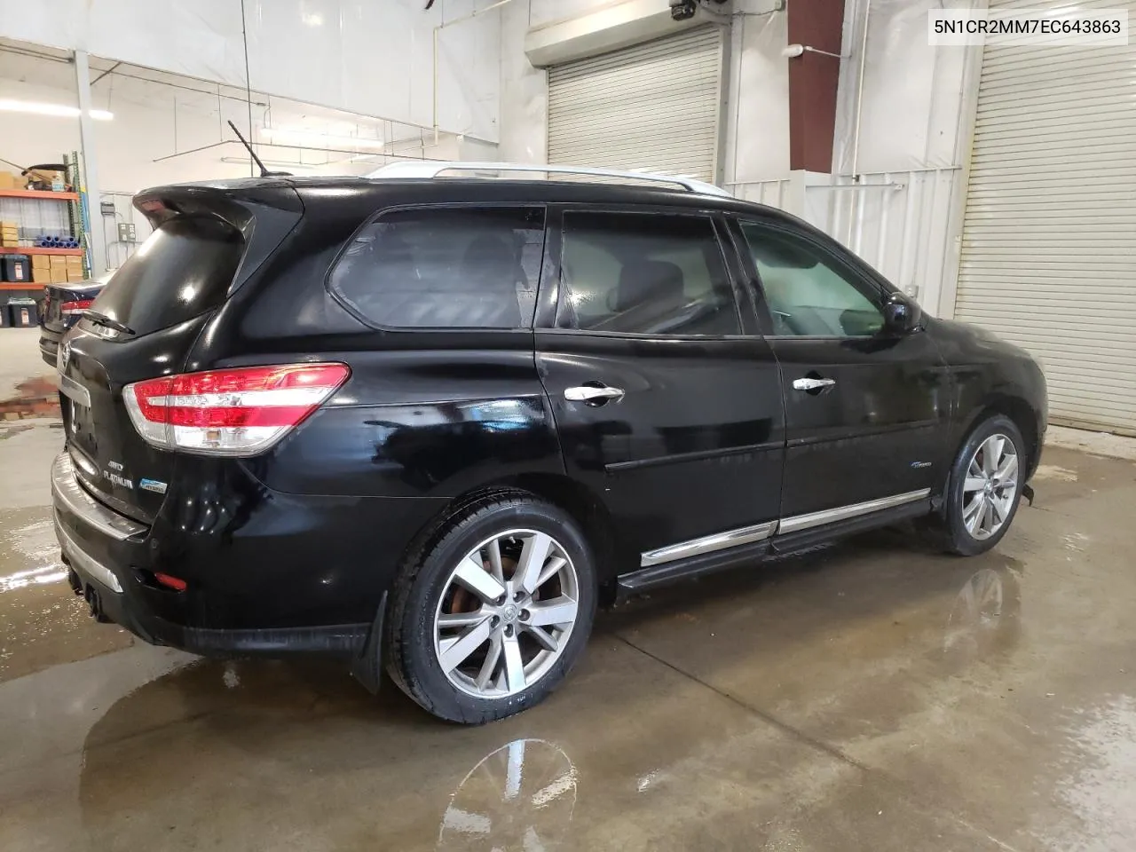 2014 Nissan Pathfinder Sv Hybrid VIN: 5N1CR2MM7EC643863 Lot: 75286554