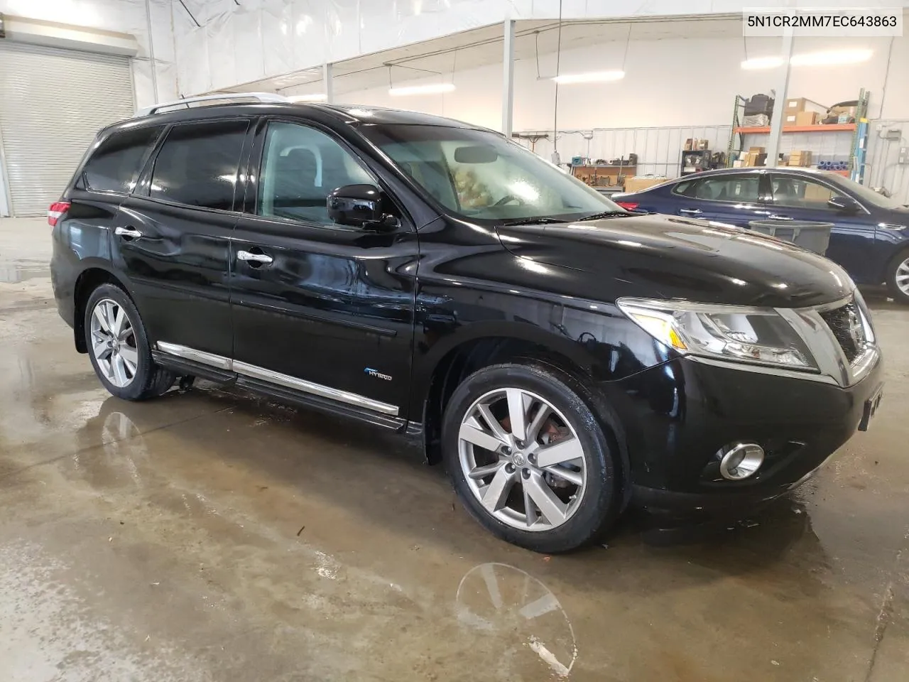 2014 Nissan Pathfinder Sv Hybrid VIN: 5N1CR2MM7EC643863 Lot: 75286554