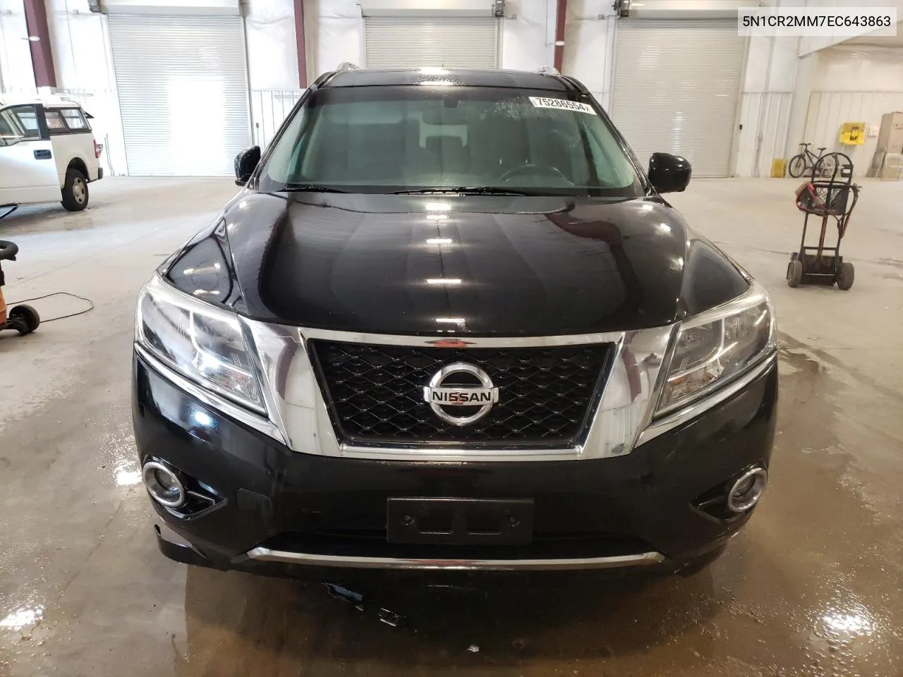 2014 Nissan Pathfinder Sv Hybrid VIN: 5N1CR2MM7EC643863 Lot: 75286554