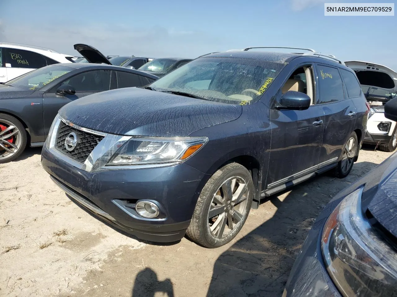 2014 Nissan Pathfinder S VIN: 5N1AR2MM9EC709529 Lot: 75296434